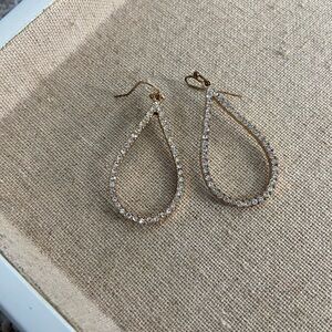 Diamond Teardrop Earrings